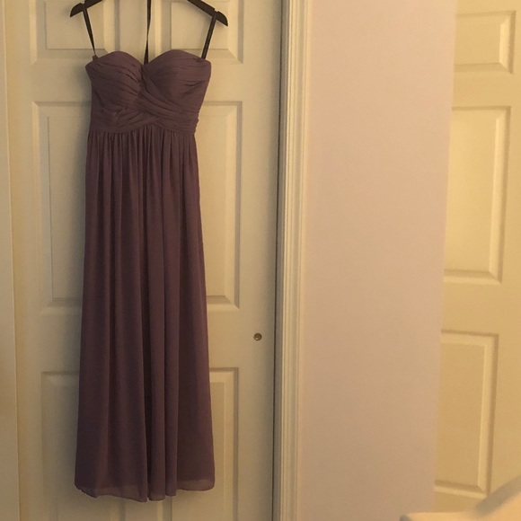 Bill Levkoff Strapless Bridesmaid Dress - Picture 2 of 7